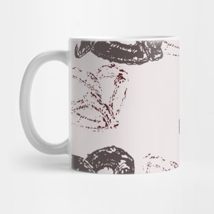 Pink Pretzel Pattern Mug